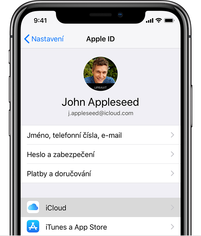 iphone apple ID icloud mobil