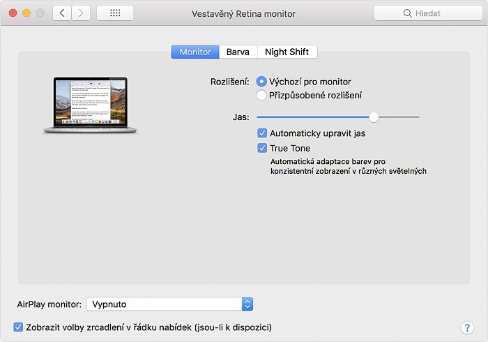 macbook menu